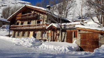 Chalet Pervenches Bonneval Sur Arc Gite De France Hiver Neige 2