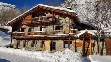 Chalet Pervenches Bonneval Sur Arc Gite De France Hiver Neige 3